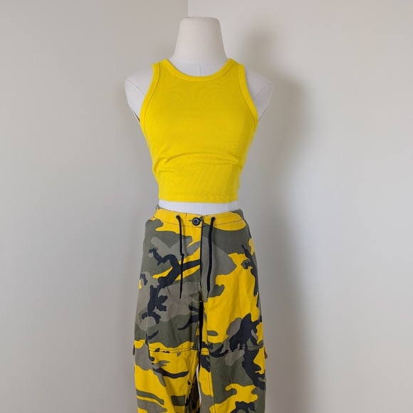 Rothco Camoflauge Pants Pockets Ties Paratrooper Fatigues Cargo Parachute - Picture 9 of 11